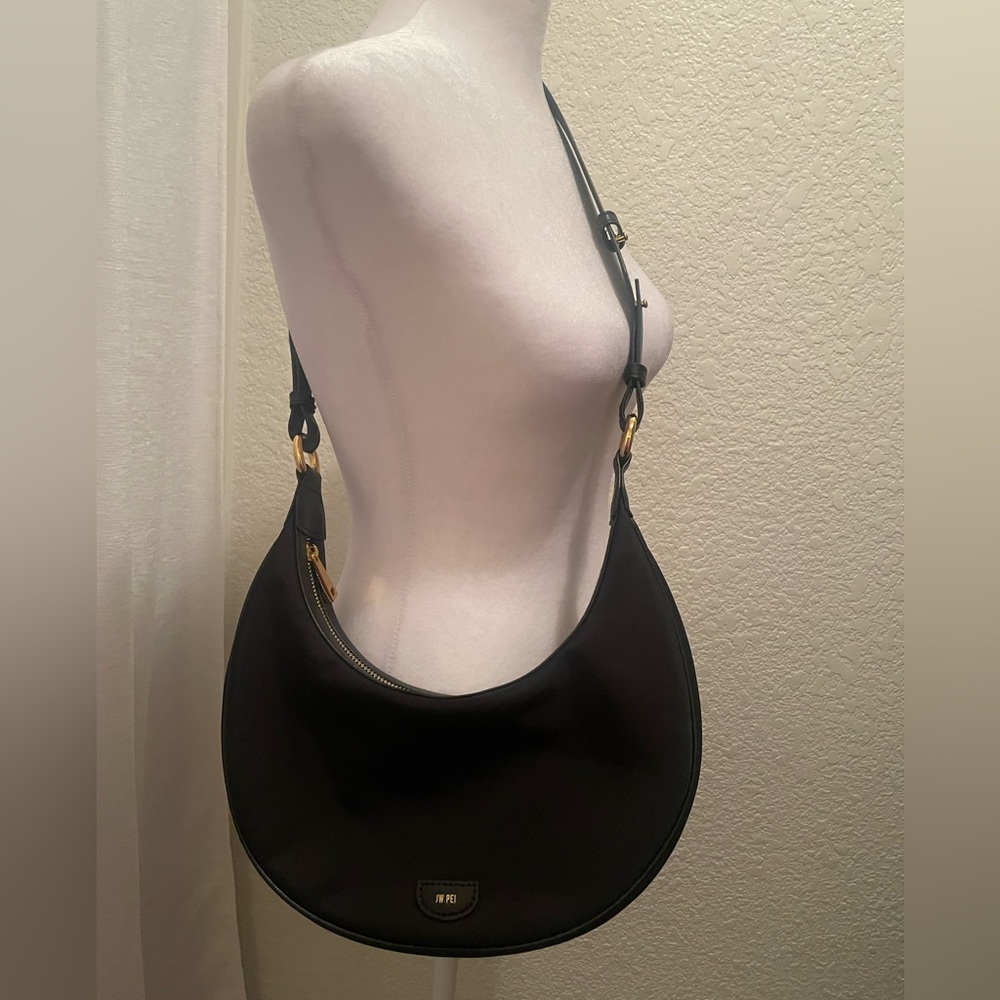 JW Pei Hobo Shoulder Bag Black